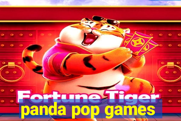 panda pop games