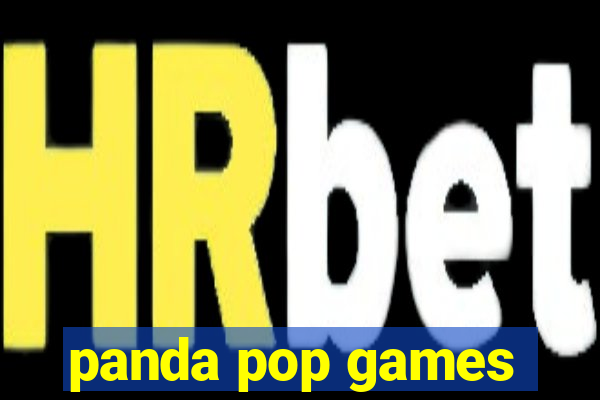 panda pop games