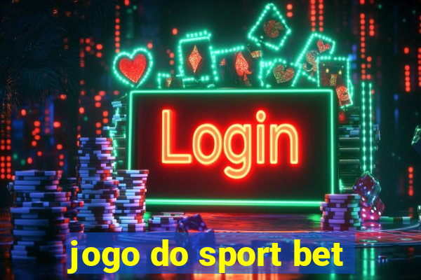 jogo do sport bet