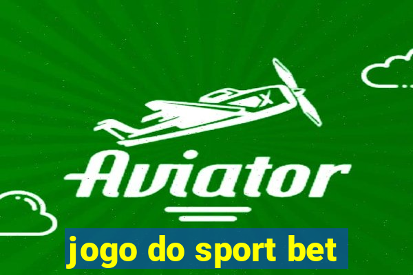 jogo do sport bet