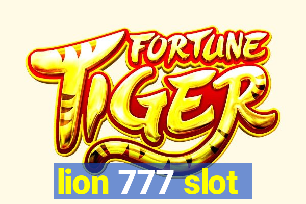 lion 777 slot