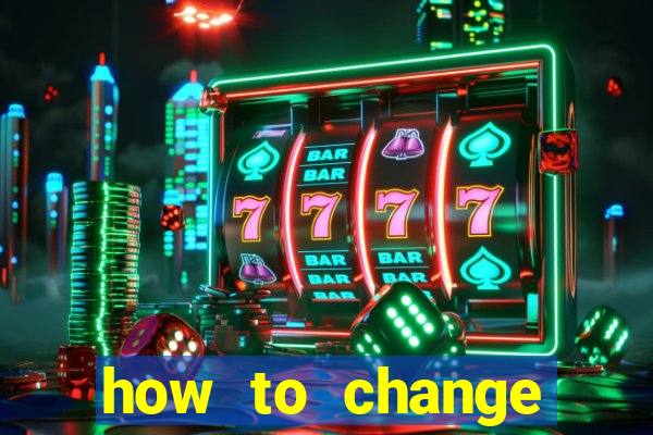 how to change bingo card on slot machine