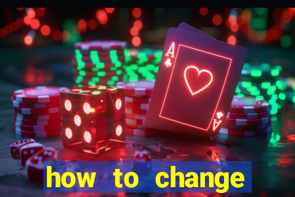 how to change bingo card on slot machine