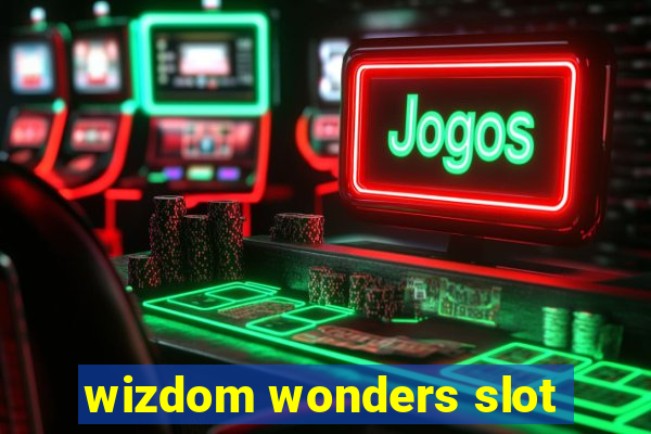 wizdom wonders slot