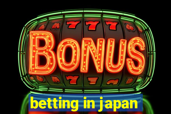 betting in japan