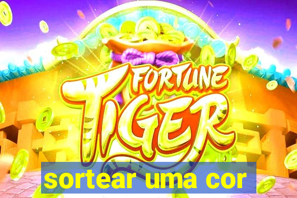 sortear uma cor