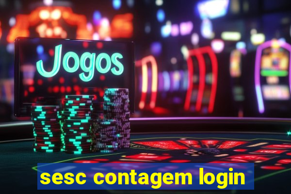 sesc contagem login