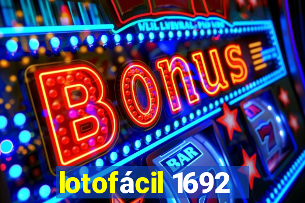 lotofácil 1692