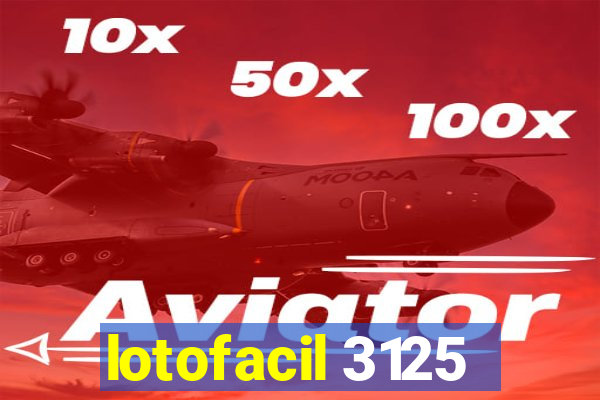 lotofacil 3125