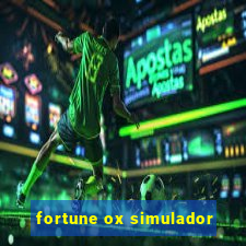 fortune ox simulador