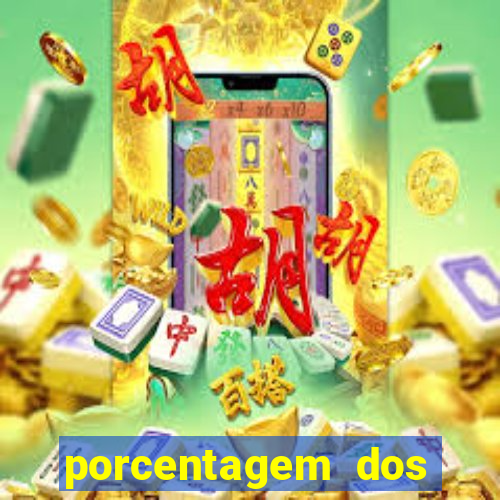 porcentagem dos jogos slot