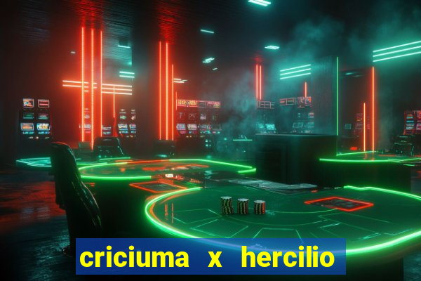 criciuma x hercilio luz palpite