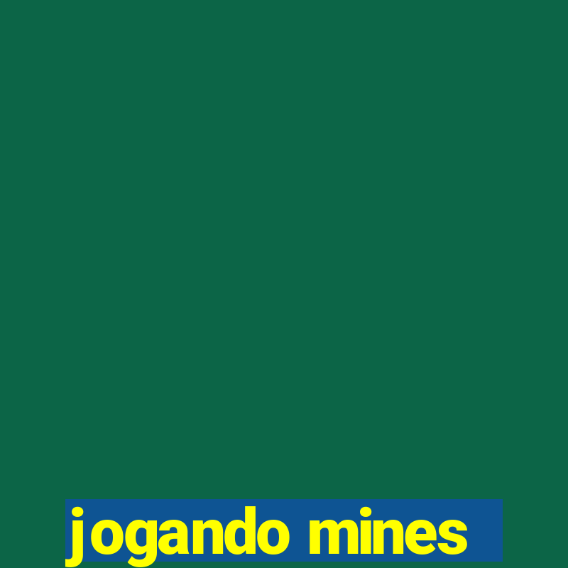 jogando mines