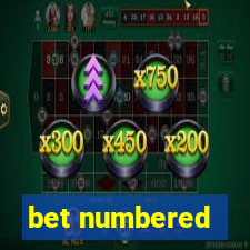 bet numbered