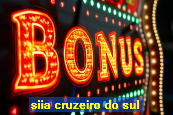 siia cruzeiro do sul