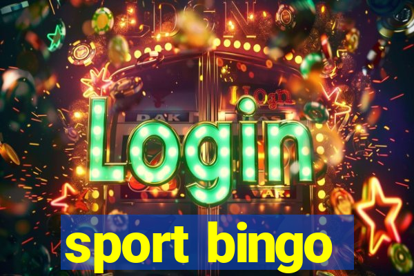 sport bingo