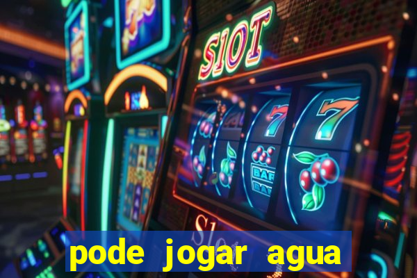 pode jogar agua fervente no vaso