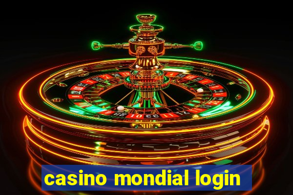 casino mondial login