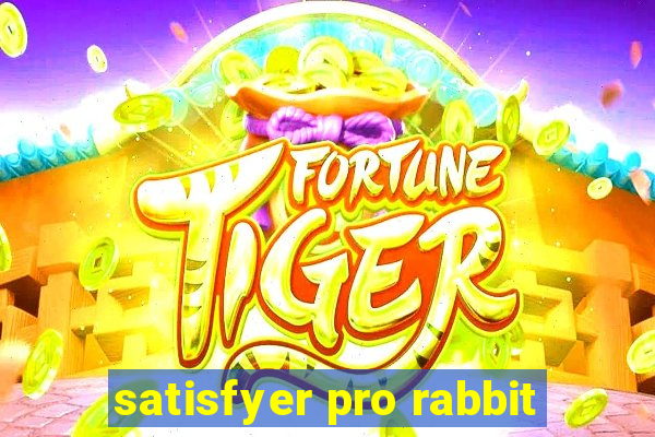 satisfyer pro rabbit