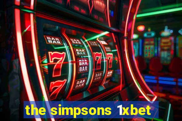 the simpsons 1xbet