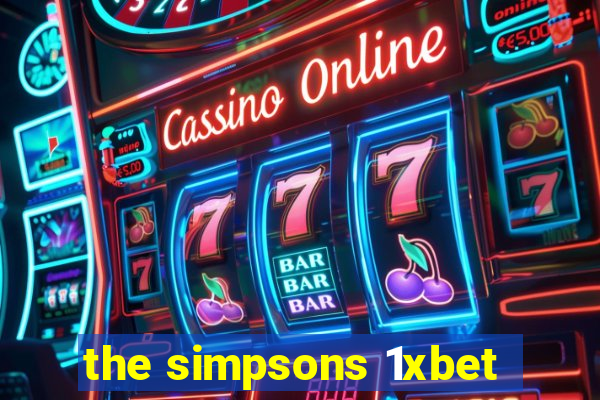 the simpsons 1xbet