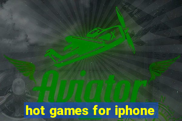 hot games for iphone