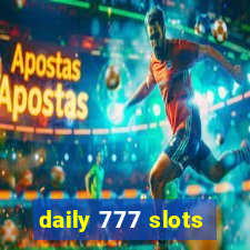 daily 777 slots