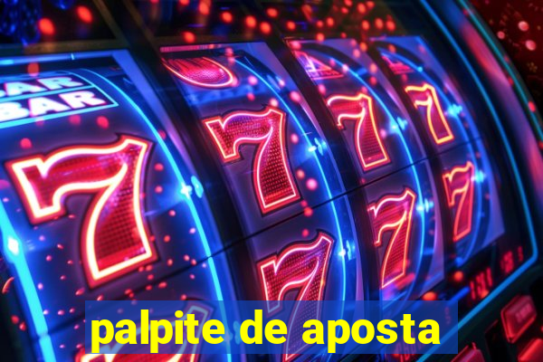 palpite de aposta