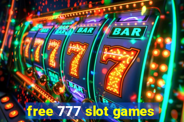 free 777 slot games