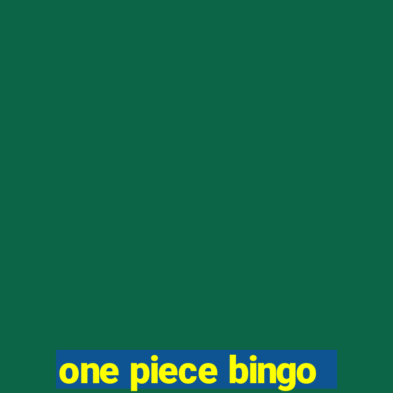 one piece bingo