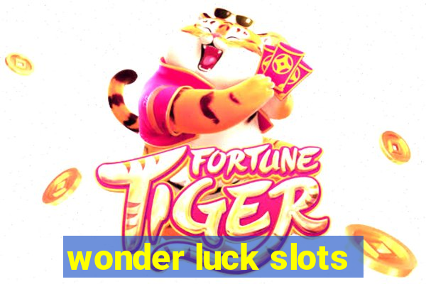 wonder luck slots