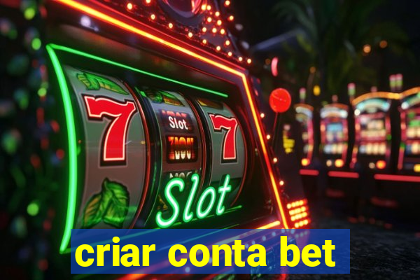 criar conta bet