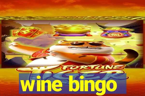 wine bingo