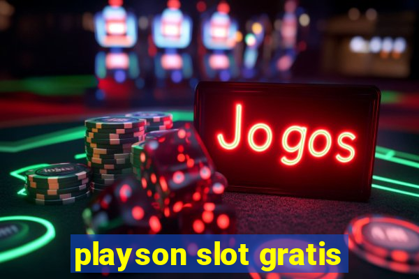 playson slot gratis