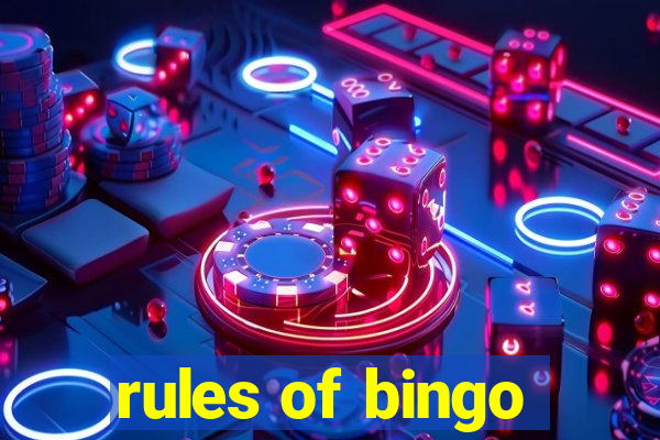 rules of bingo