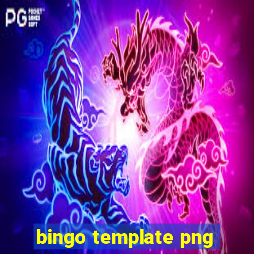 bingo template png