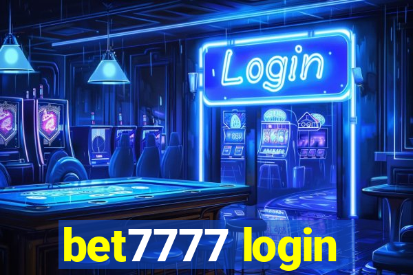 bet7777 login