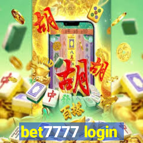 bet7777 login