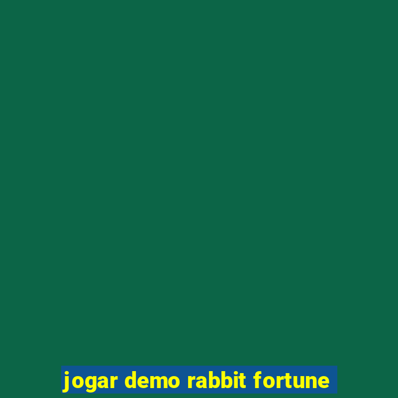 jogar demo rabbit fortune