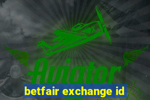 betfair exchange id