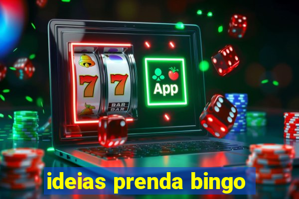 ideias prenda bingo