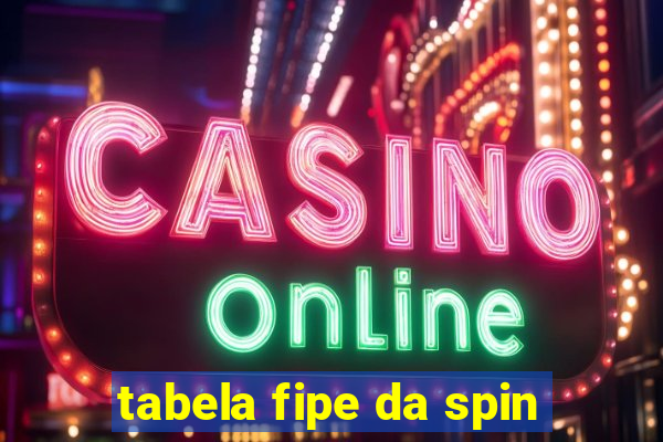 tabela fipe da spin