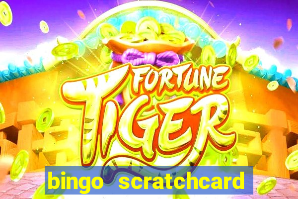 bingo scratchcard bonus game