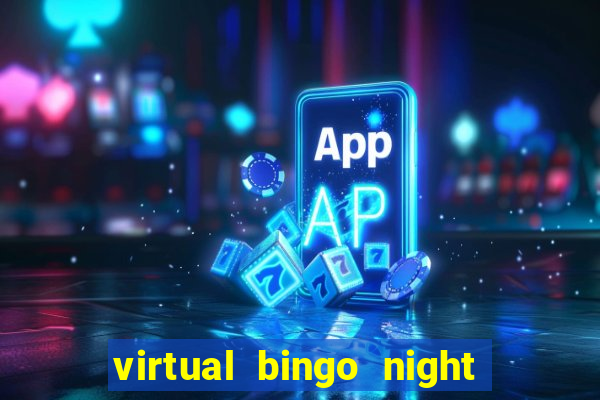 virtual bingo night with friends