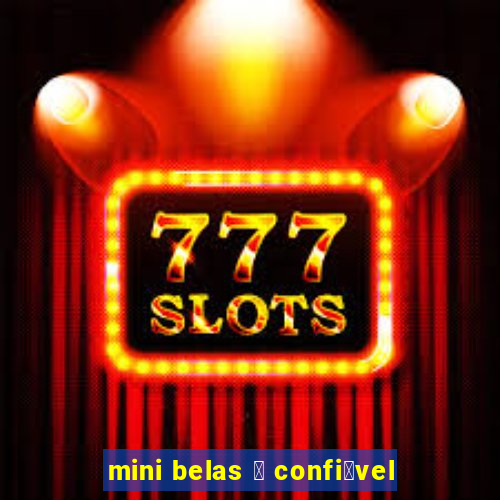 mini belas 茅 confi谩vel