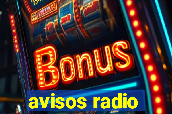 avisos radio