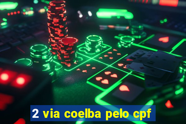 2 via coelba pelo cpf