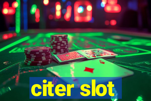 citer slot