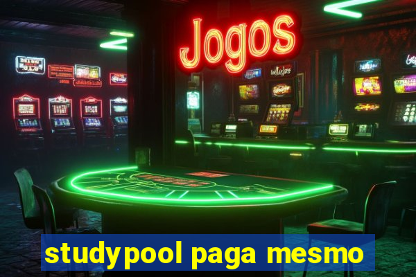 studypool paga mesmo