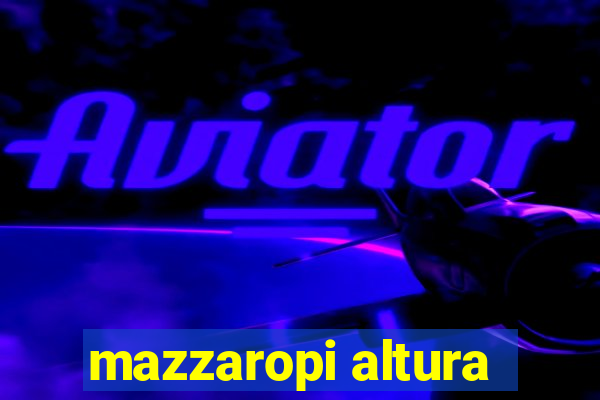 mazzaropi altura